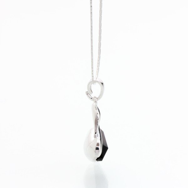 Colier cu cristale Swarovski Elements Laura Bruni Black Swan-image-1