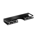 Raft pentru baie negru autoadeziv din oțel inoxidabil Altarella – Wenko