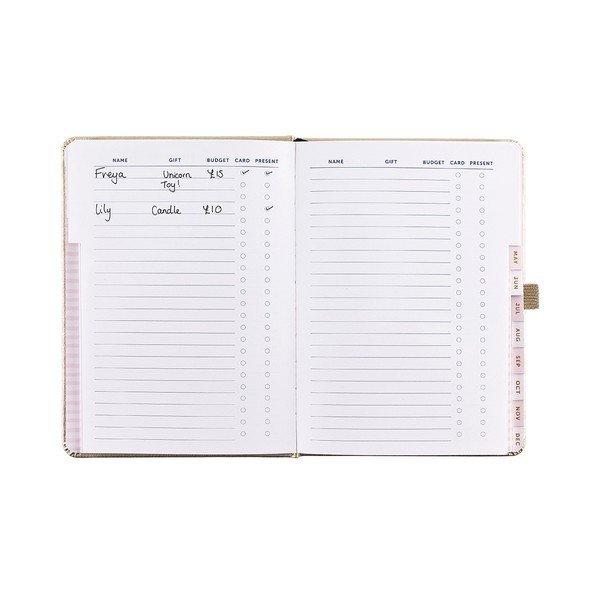 Planificator pentru cadouri Busy B Gift Planner, 176 file-image-2