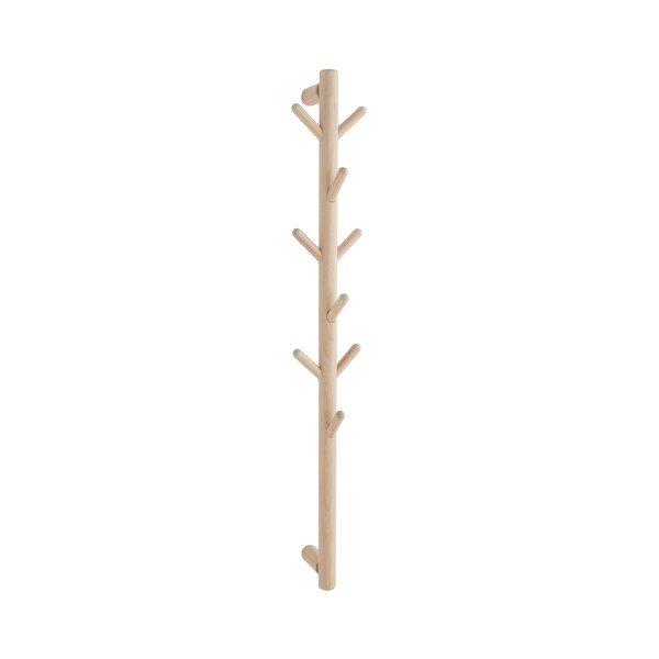 Cuier de perete în culoare naturală deschisă din lemn de pin 21 cm Eddison – Jotex
