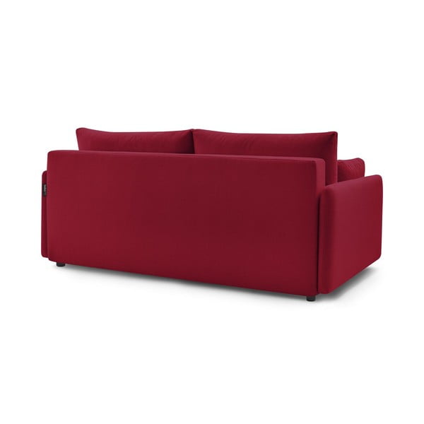 Canapea burgundy extensibilă 211 cm Marcel – Bobochic Paris-image-4