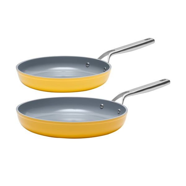 Tigăi cu suprafață ceramică 2 buc. ø 30 cm Meda 3.0 – FABINI