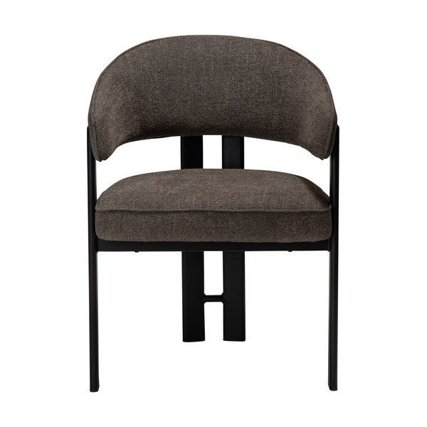 Scaun de living maro cu cotiere Duct – DAN-FORM Denmark-image-2