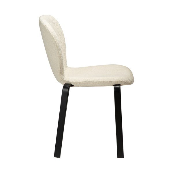 Scaun de dining crem tapițat Heap – DAN-FORM Denmark-image-2