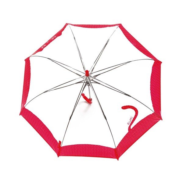 Umbrelă pentru copii cu detalii roşii Chat-image-1