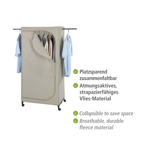 Șifonier bej din material textil 75x160 cm Balance – Wenko-image-2