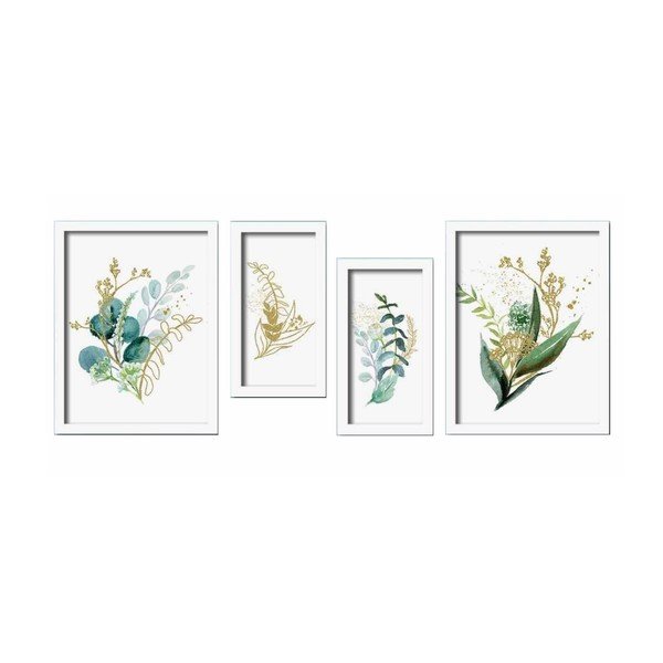 Postere 4 buc. 33x43 cm – Wallity