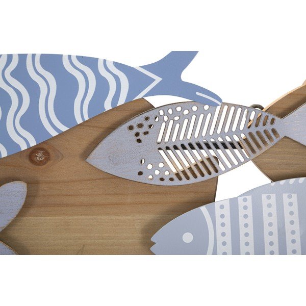 Decorațiune de perete din metal 91x33,5 cm Fish – Mauro Ferretti-image-3