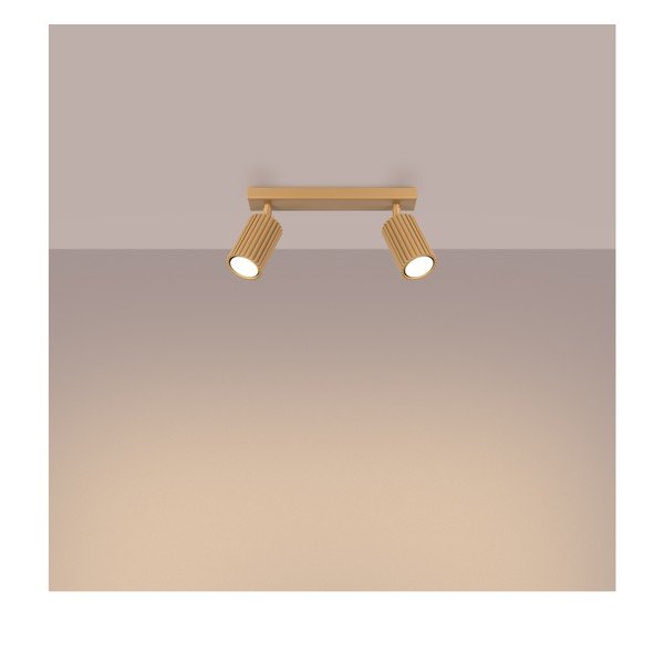 Spot auriu 6,5x30 cm Gleam – Sollux-image-3