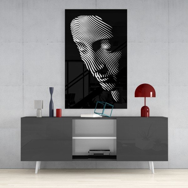 Tablou din sticlă Insigne Melancholy-image-1