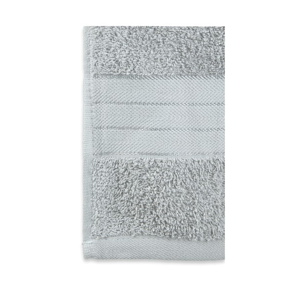 Prosoape gri-deschis 4 buc. din bumbac din frotir 50x100 cm – Good Morning-image-2