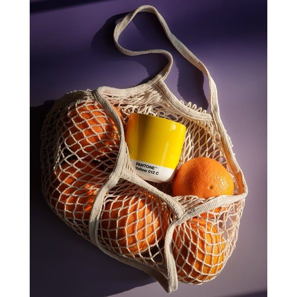 Ceașcă galbenă pentru cappuccino din porțelan 175 ml Yellow 012 – Pantone-image-2