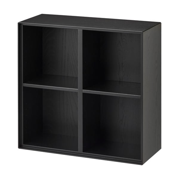 Bibliotecă de perete neagră 68x68 cm Edge by Hammel – Hammel Furniture-image-2