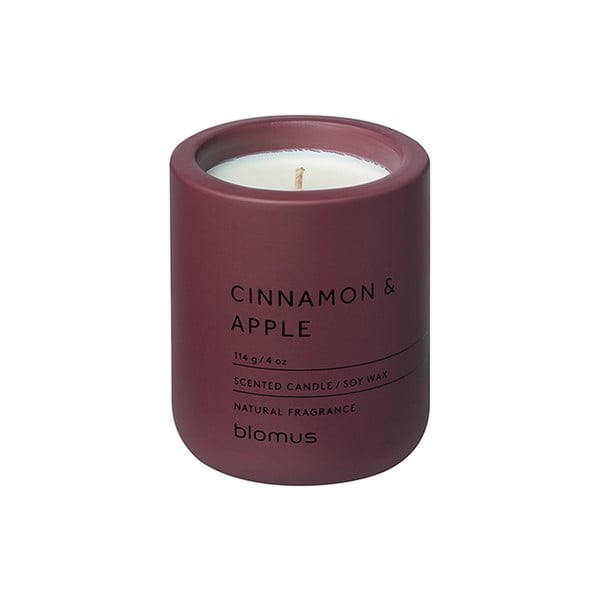 Lumânare parfumată din ceară de soia timp de ardere 24 h Fraga: Cinnamon & Apple – Blomus