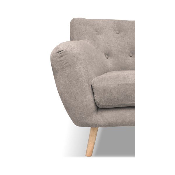 Canapea Cosmopolitan design London, 162 cm, bej - gri-image-3