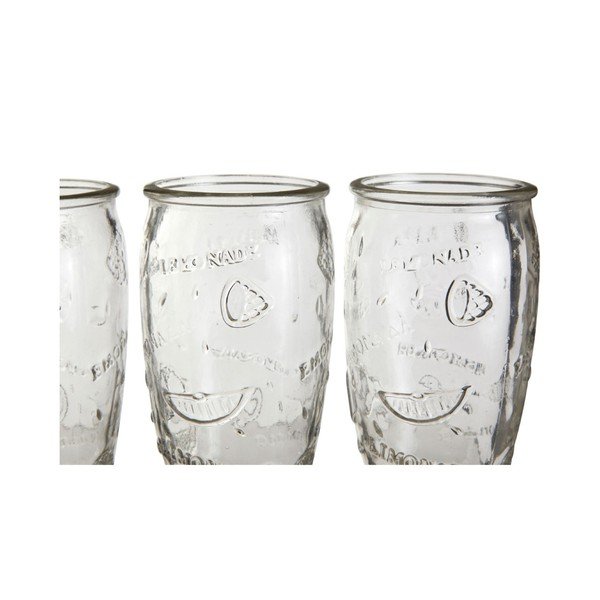 Set 4 pahare și carafă Premier Housewares Embossed-image-1