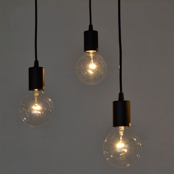 Lustră Deveron, 8 becuri, negru-image-1