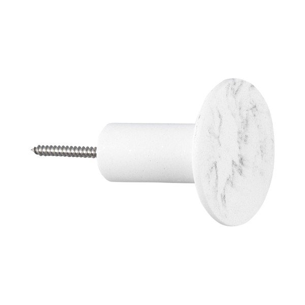 Set 4 cârlige PT LIVING Marble, alb-image-4