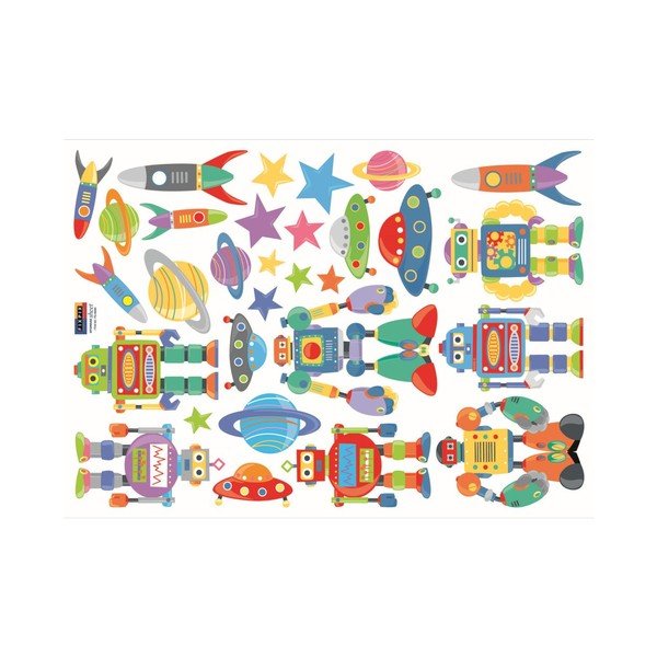 Autocolant Robots Kid-image-1