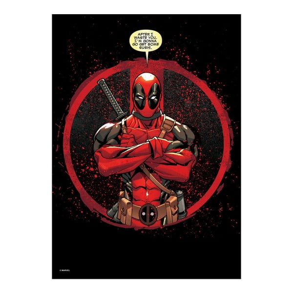 Poster Deadpool Merc with a Mouth - Evening Plans