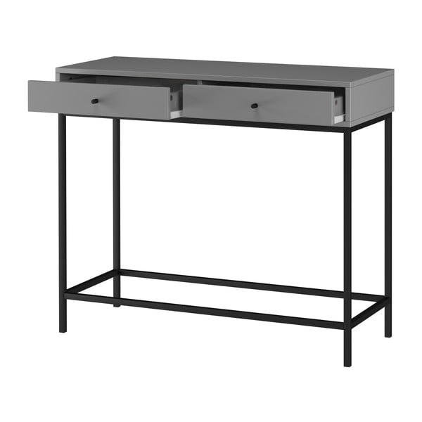 Masă consolă gri 35x90 cm Celine – Støraa