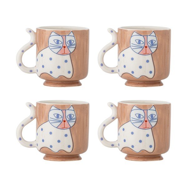 Căni maro deschis 4 buc. Missy – Bloomingville