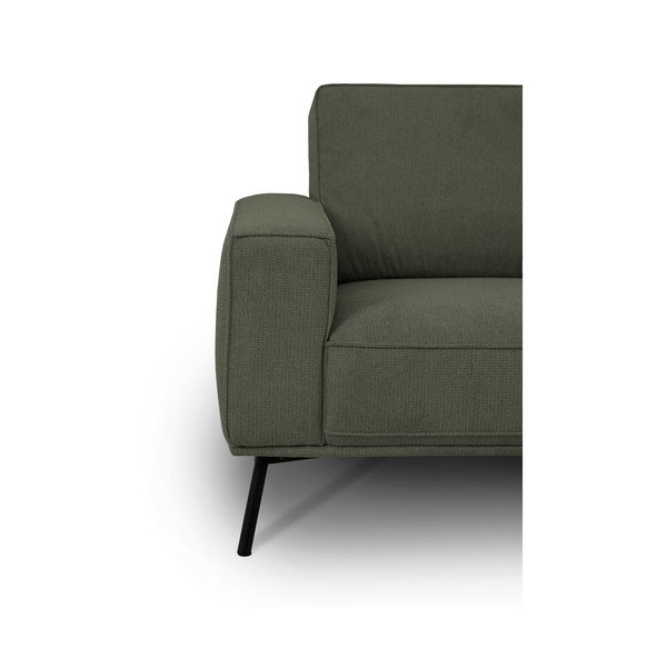 Colțar verde închis cu tapițerie din chenille (cu colț pe partea dreaptă/în formă de ”L”) Amsterdam – Scandic-image-4