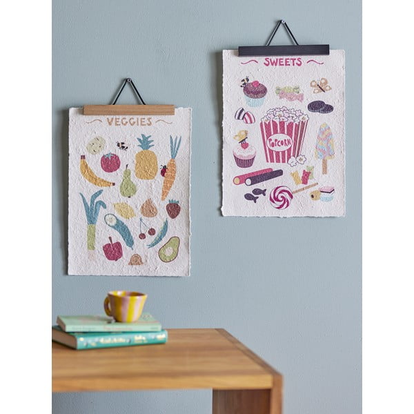 Tablouri pentru copii 2 buc. 26x35 cm Papio – Bloomingville Mini-image-2