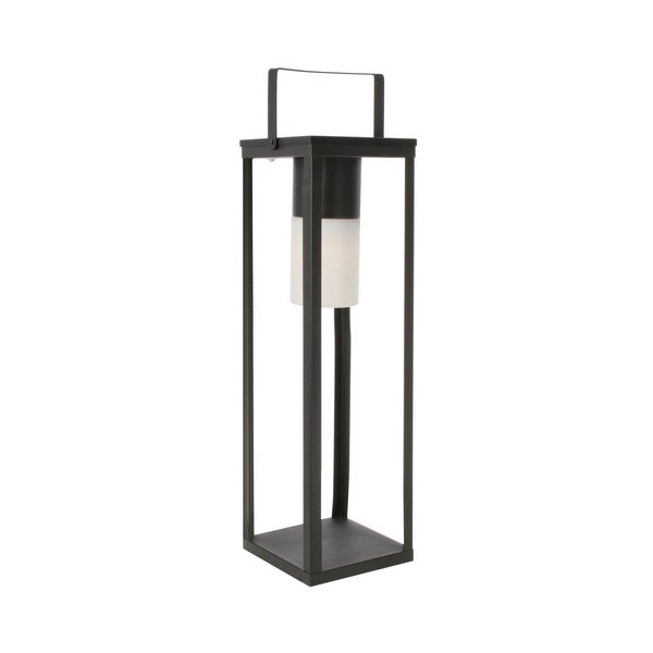 Felinar cu LED negru solar/cu USB (înălțime 75 cm) Solar – Bizzotto