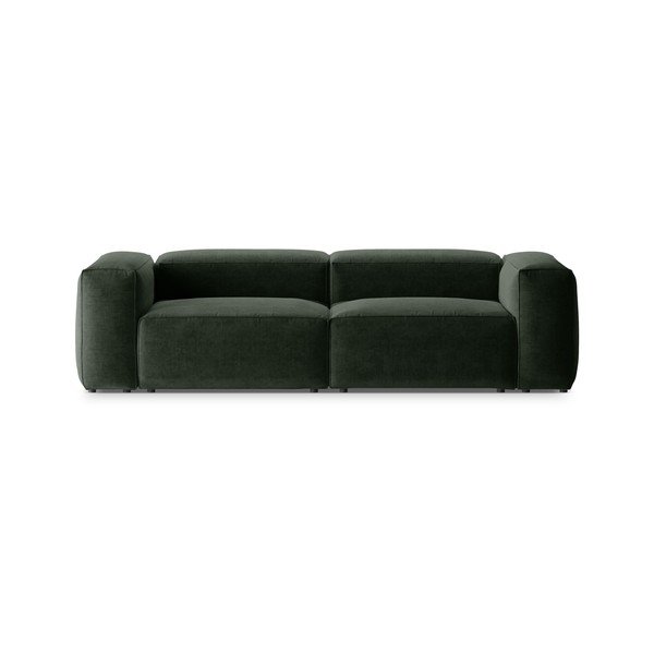 Canapea verde 264 cm Bergamo – Cosmopolitan Design