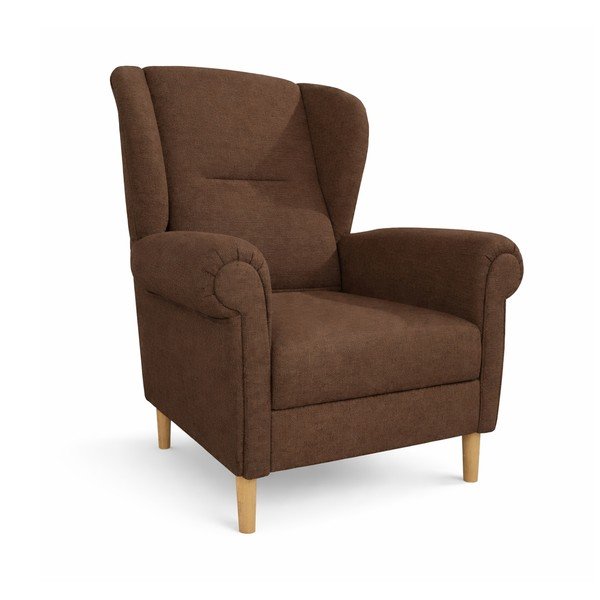 Fotoliu maro închis wing Swan – Ropez