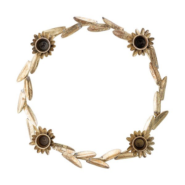 Sfeșnic pentru advent din metal  cu model de Crăciun Leonetta – Bloomingville-image-3