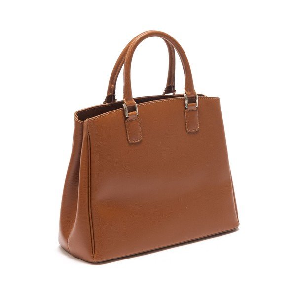 Geantă din piele Isabella Rhea no. 465, maro cognac-image-2