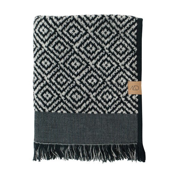Prosoape alb-negru 2 buc. din bumbac 35x60 cm Morocco – Mette Ditmer Denmark