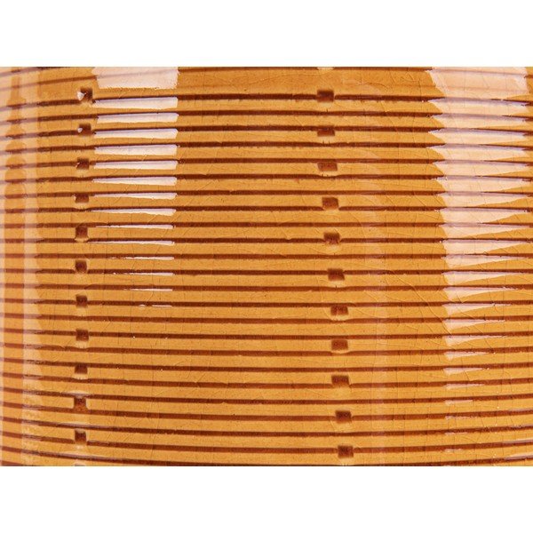 Vază din ceramică PT LIVING Bottle, înălțime 14 cm, portocaliu-image-3