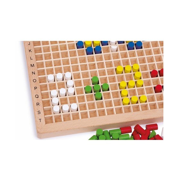 Puzzle de lemn Legler Pin Creativity-image-1