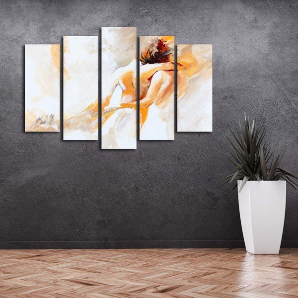 Tablou din mai multe piese Couple, 105 x 70 cm-image-1