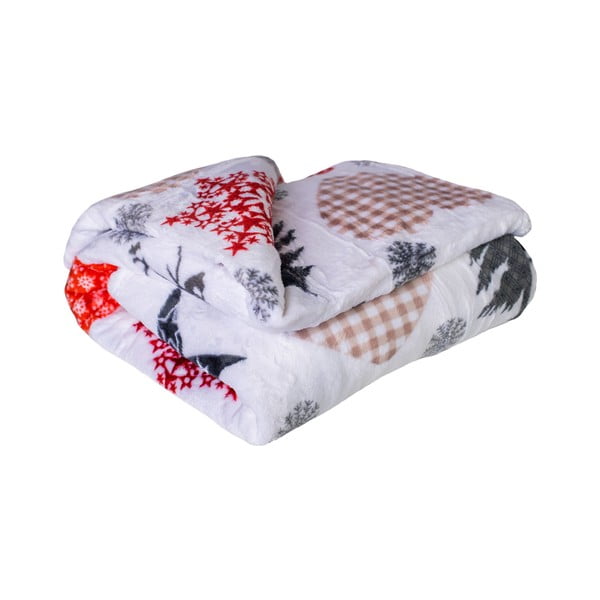 Pătură de Crăciun din micromicropluș 200x150 cm Deer - My House-image-1
