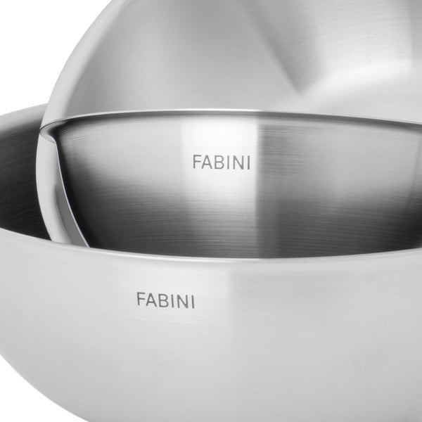 Boluri argintii 3 buc. din oțel inoxidabil ø 25,5 cm Lucca 3.0 – FABINI-image-2