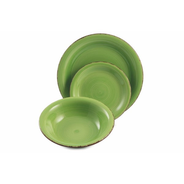 Set 18 farfurii din gresie ceramică VDE Tivoli 1996 Baita-image-4