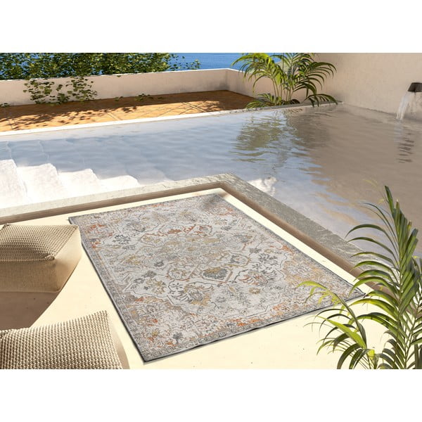 Covor pentru exterior și interior crem 160x230 cm Samara – Universal-image-1