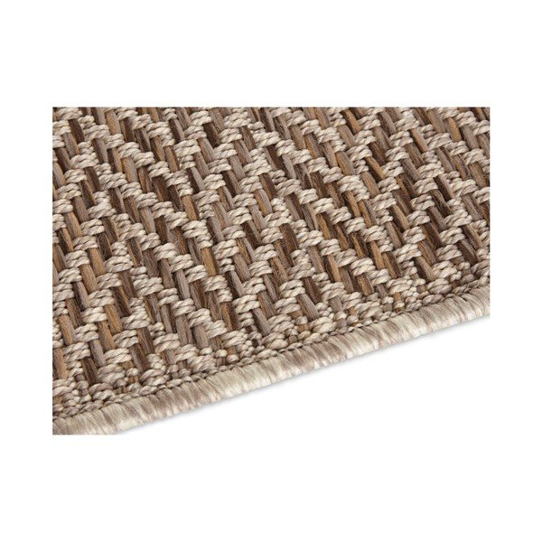 Covor potrivit pentru exterior Elle Decoration Brave Caen, 200 x 290 cm, maro-image-3