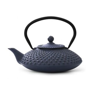 Ceainic din fontă cu infuzor Bredemeijer Xilin, 1,25 litri, albastru
