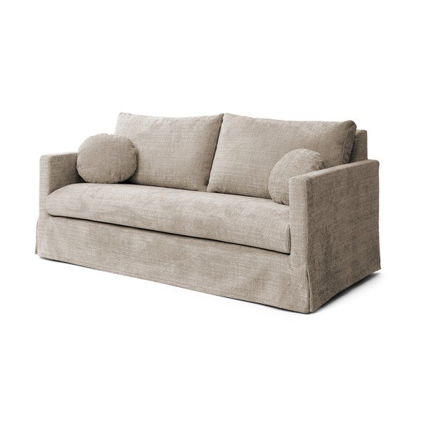 Canapea bej 195 cm Paphos – Ropez