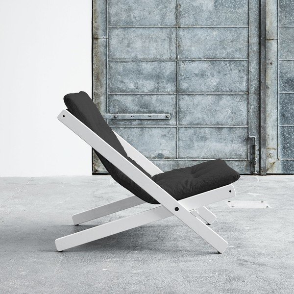 Fotoliu pliant  Karup Boogie White/Dark-image-2