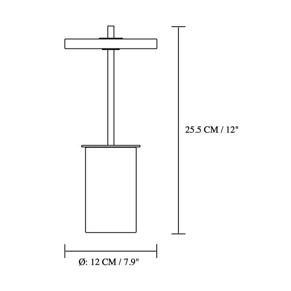 Veioză gri LED cu intensitate reglabilă din marmură cu abajur din metal (înălțime 25,5 cm) Asteria Move Mini – UMAGE-image-3