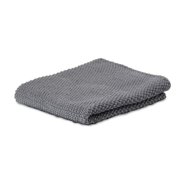 Set 3 prosoape bucătărie din bumbac Zone Garro, 27 x 27 cm, gri antracit-image-1