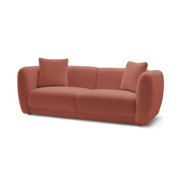 Canapea roșie 230 cm Bourbon – Bobochic Paris-image-3