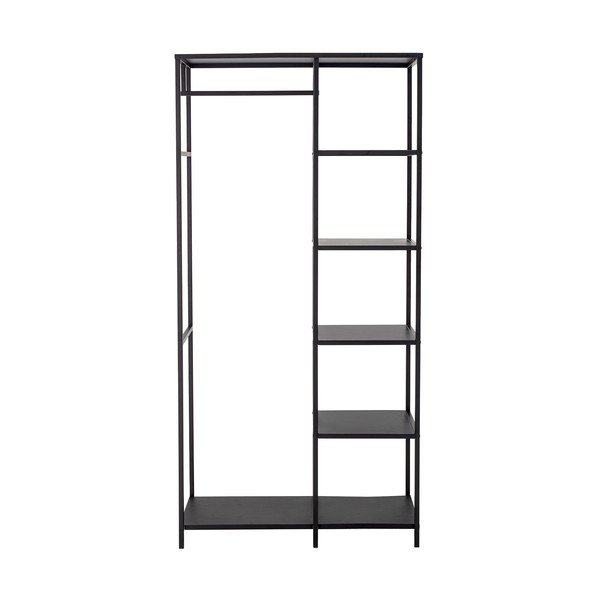 Suport pentru haine negru din metal 90x183x40 cm Valde – Bloomingville-image-4