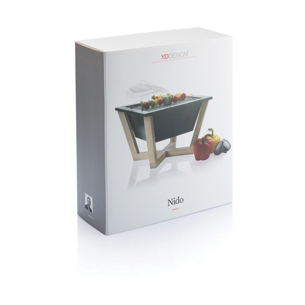 Grătar XD Design Nido BBQ, negru-image-3